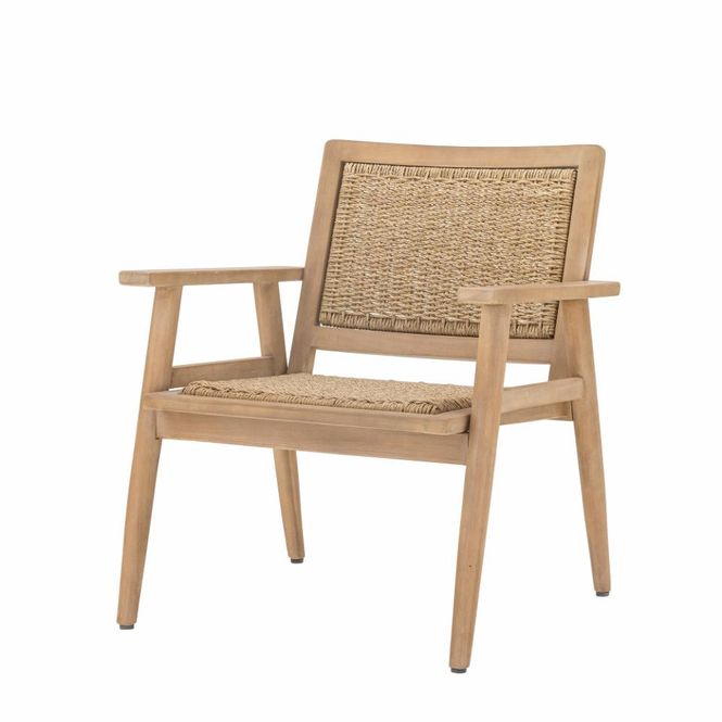 Hovedbilde Bloomingville Sorrento Loungestol Natur 2 stk