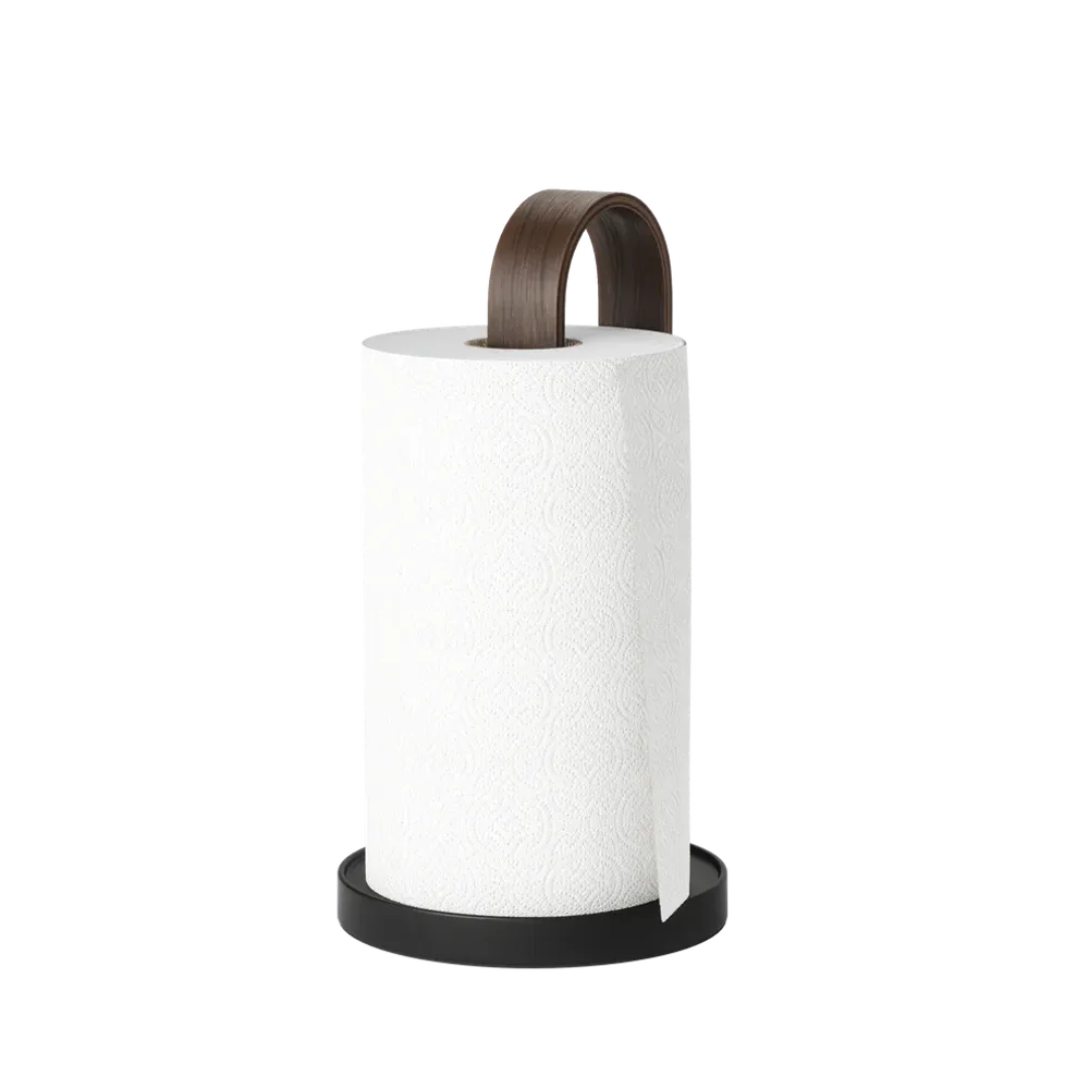 Umbra Bellwood Kjøkkenrullholder Sort/Valnøtt