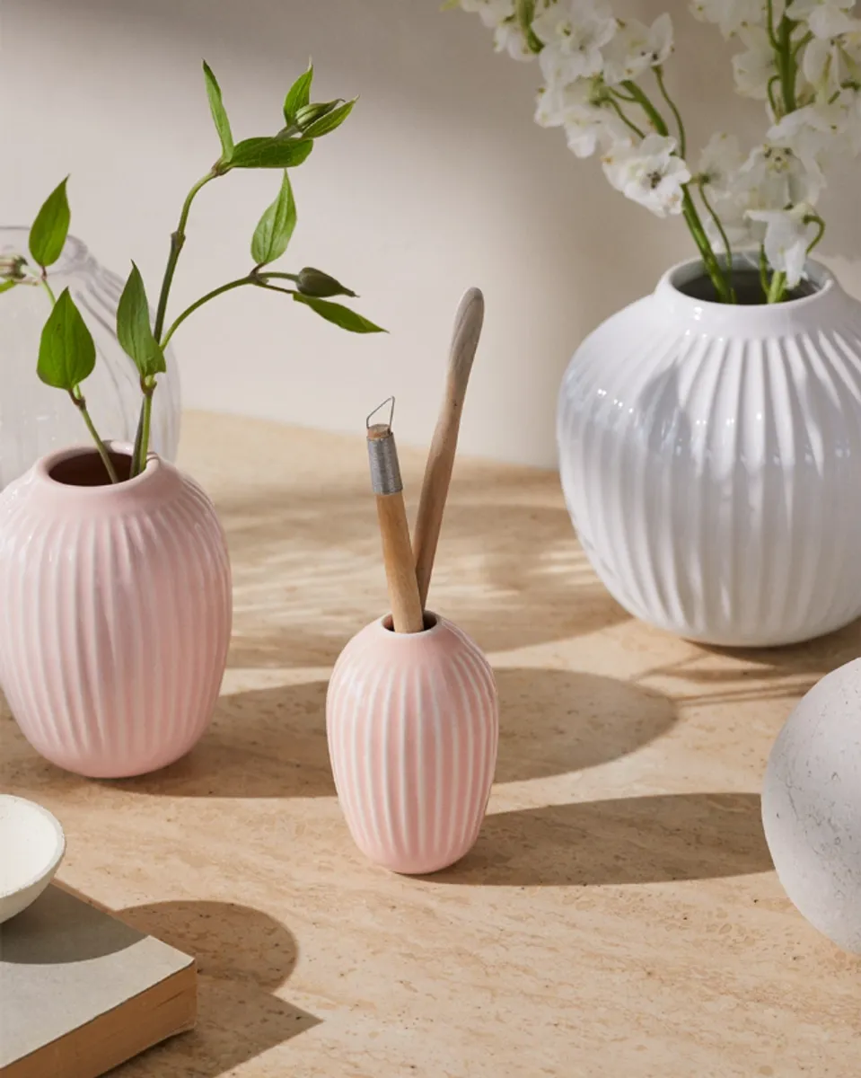 Kähler Hammershøi Vase 13 cm Hvit