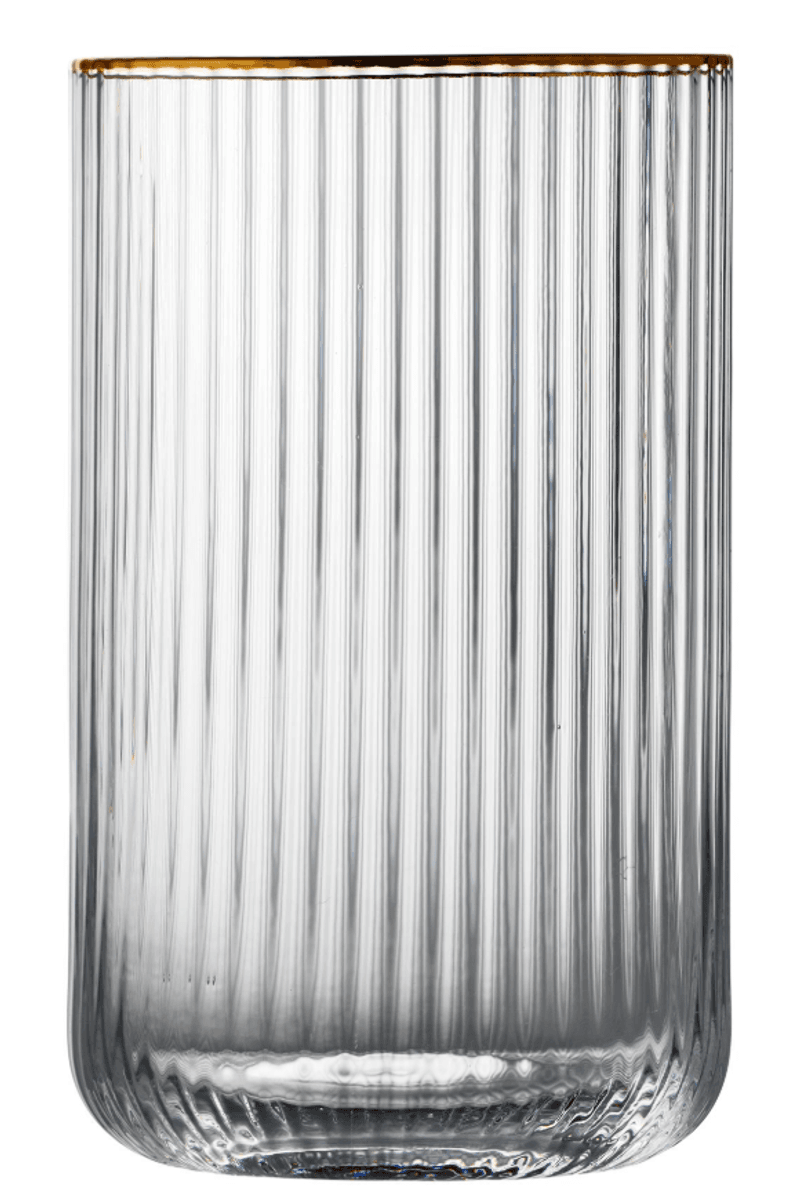 Lyngby Glass Palermo Gold Highballglass 4 stk