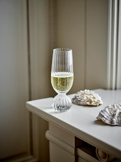 Hovedbilde Bloomingville Taurin Champagneglass 25cl Klar