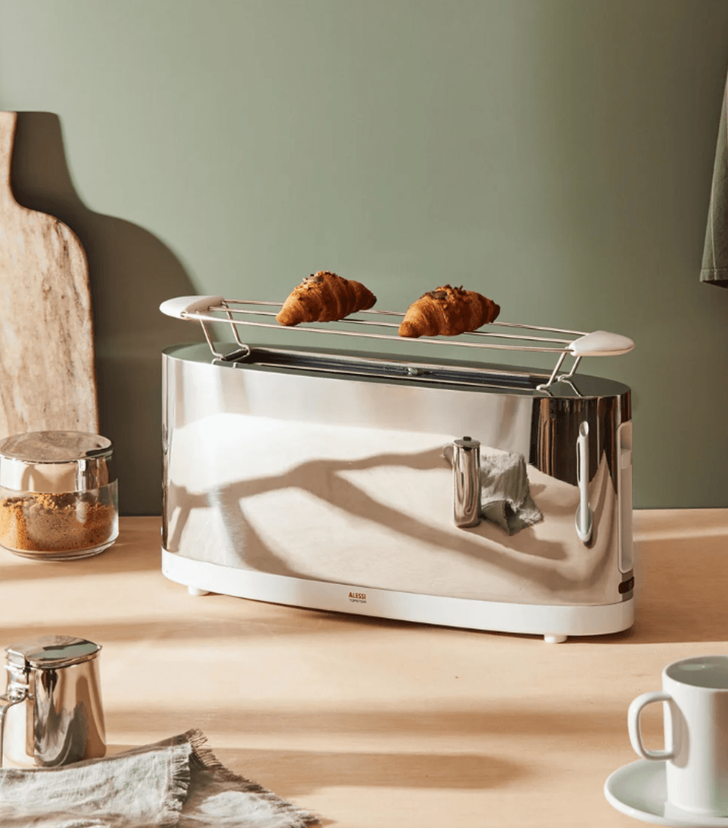 Alessi Brødrister Hvit