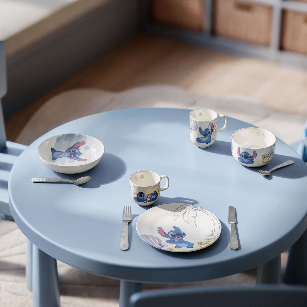 Villeroy & Boch Disney Stitch Barnebestikk 4 deler