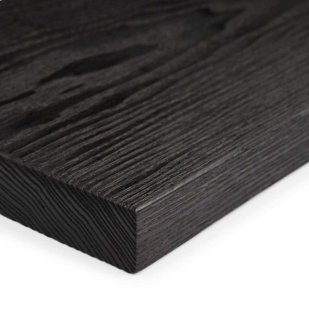 Nordic Blades Fusion skjærebrett forkullet eik 12x40 cm
