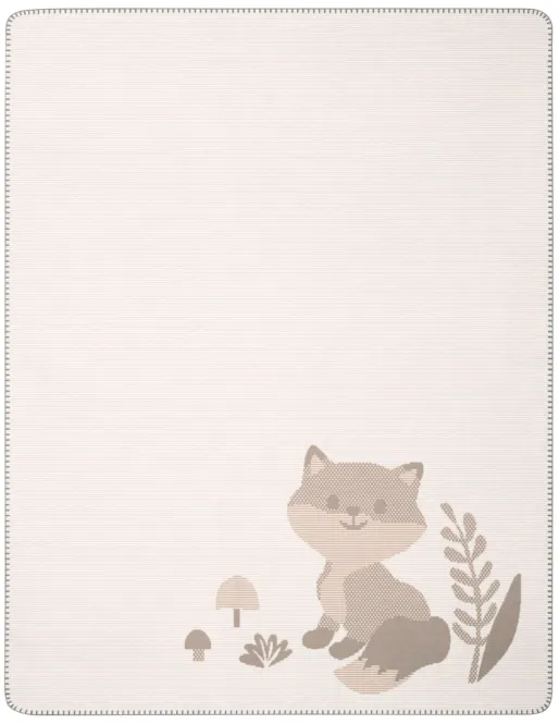 Hovedbilde Biederlack Foxy Babypledd 75x100 cm