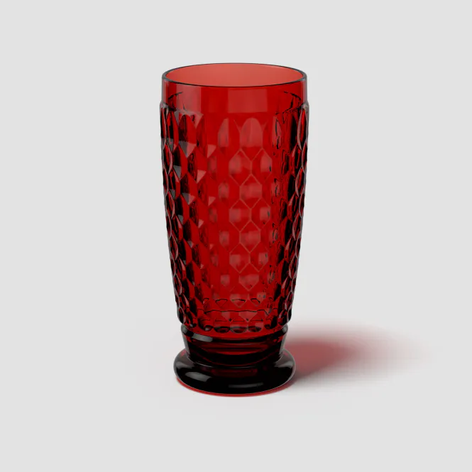 Hovedbilde Villeroy & Boch Boston Longdrinkglass 300 ml Rød