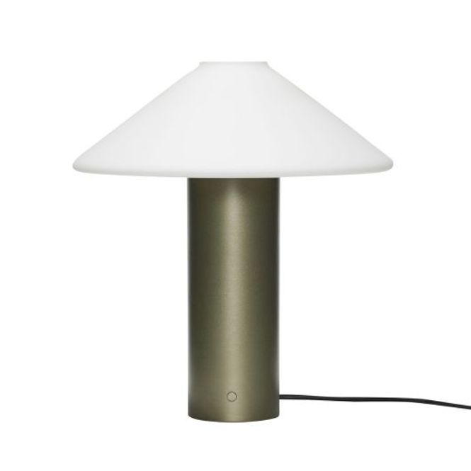 Hovedbilde Hübsch Orbit Bordlampe Mørk Grønn