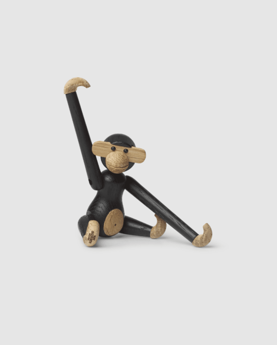 Kay Bojesen Denmark Ape Mini Mørk Beiset