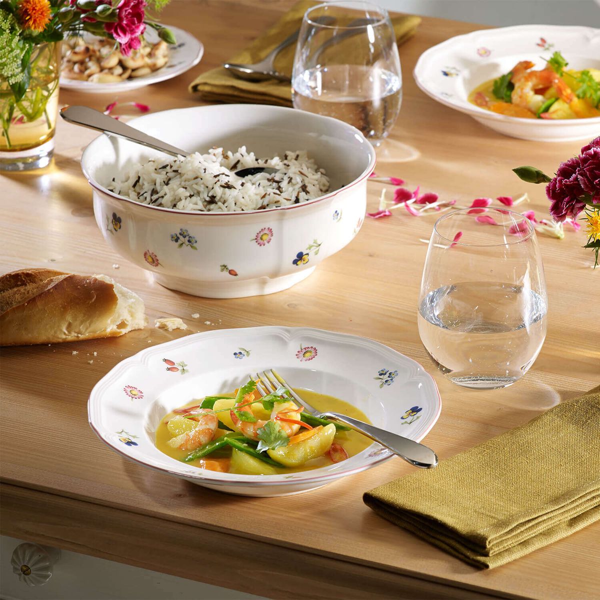 Villeroy & Boch Petite Fleur Dyp Tallerken 23 cm