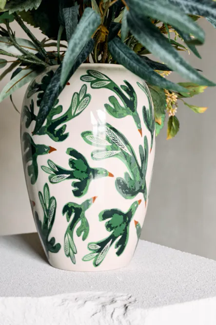 Hovedbilde Bloomingville Birdliva Vase Grønn 33 cm