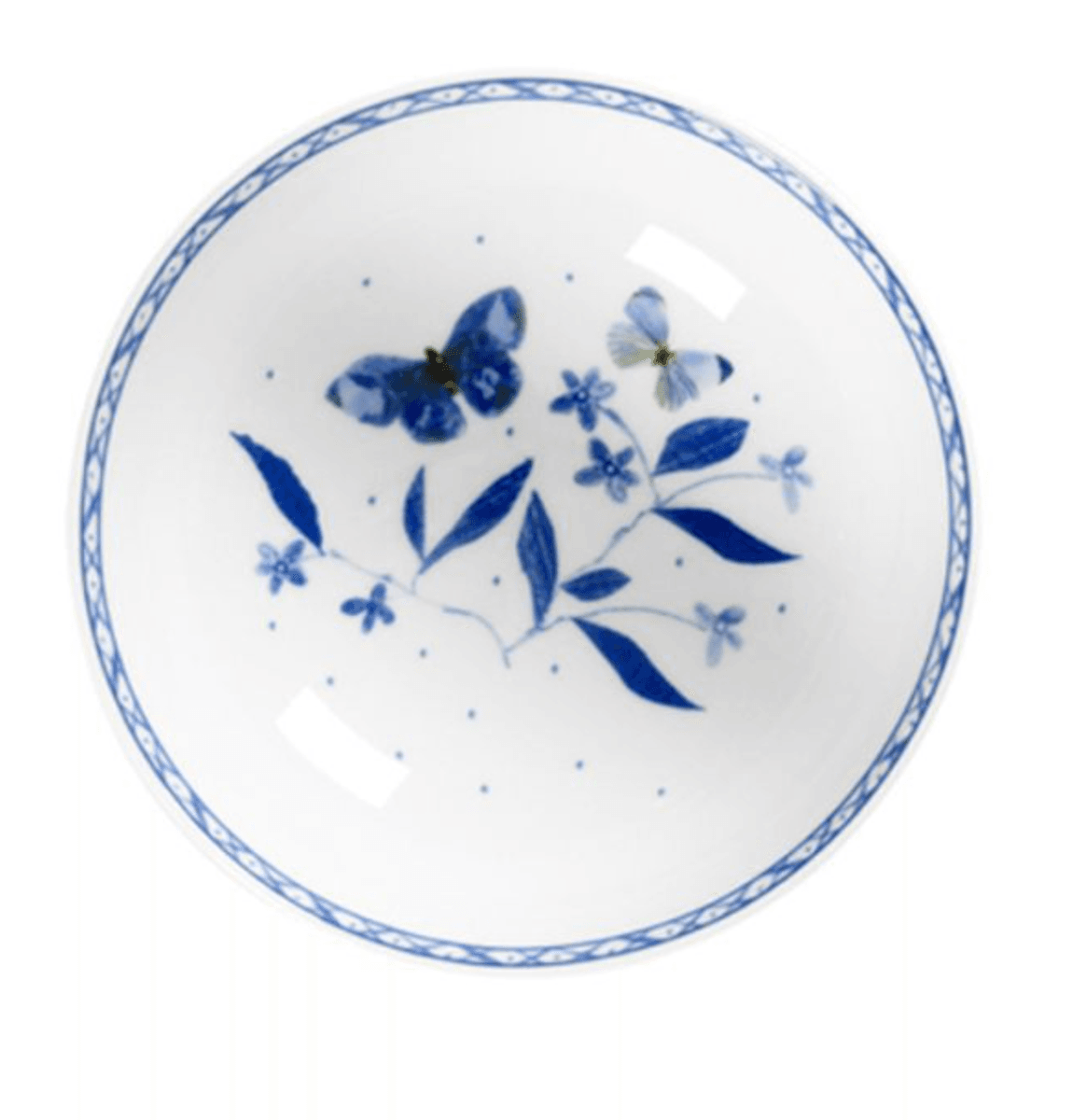 Porsgrund Bluebird Butterfly Dessertskål 16 cm 