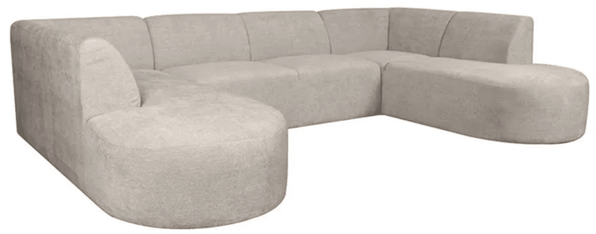 Trend Collection Espen U-Sofa Natur Elite