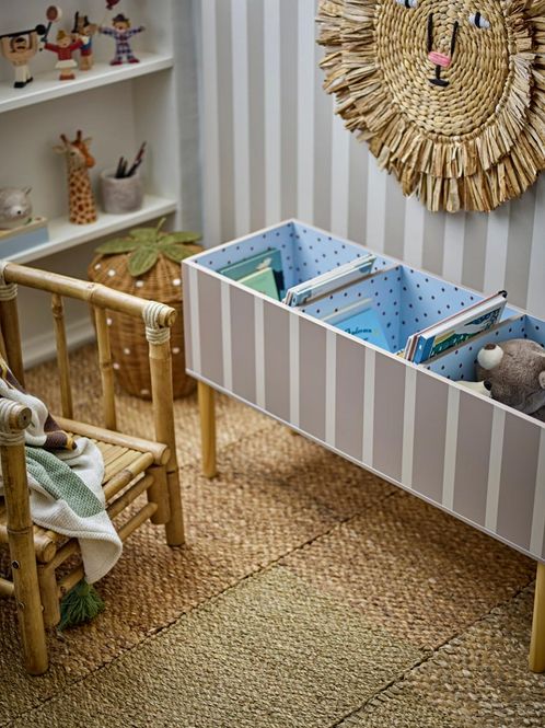 Hovedbilde Bloomingville MINI Salam Bokkasse Brun