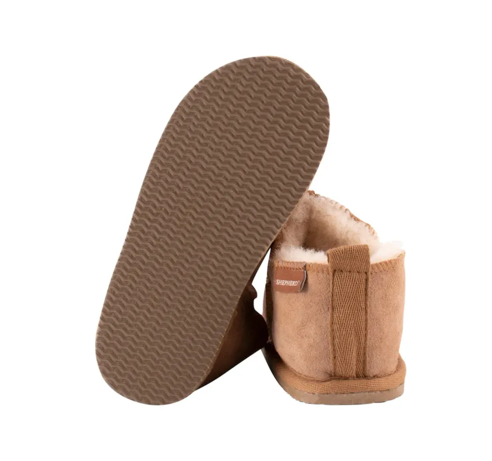 Shepherd Mini Marsielle Tøfler Kastanje