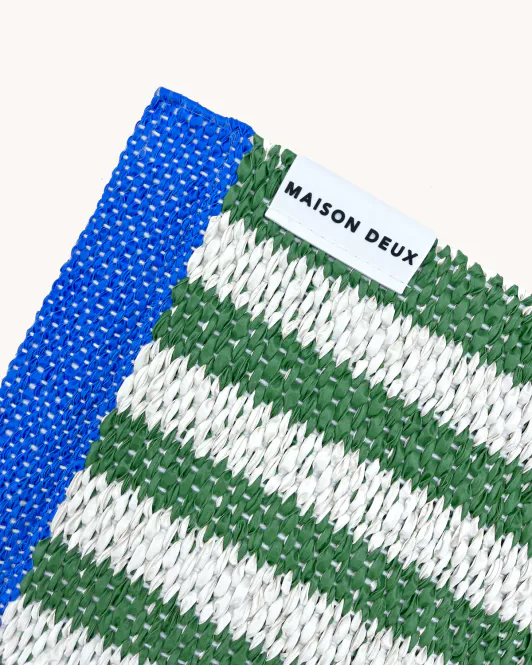 Hovedbilde Maison Deux Stripe Grass Teppe 70x300