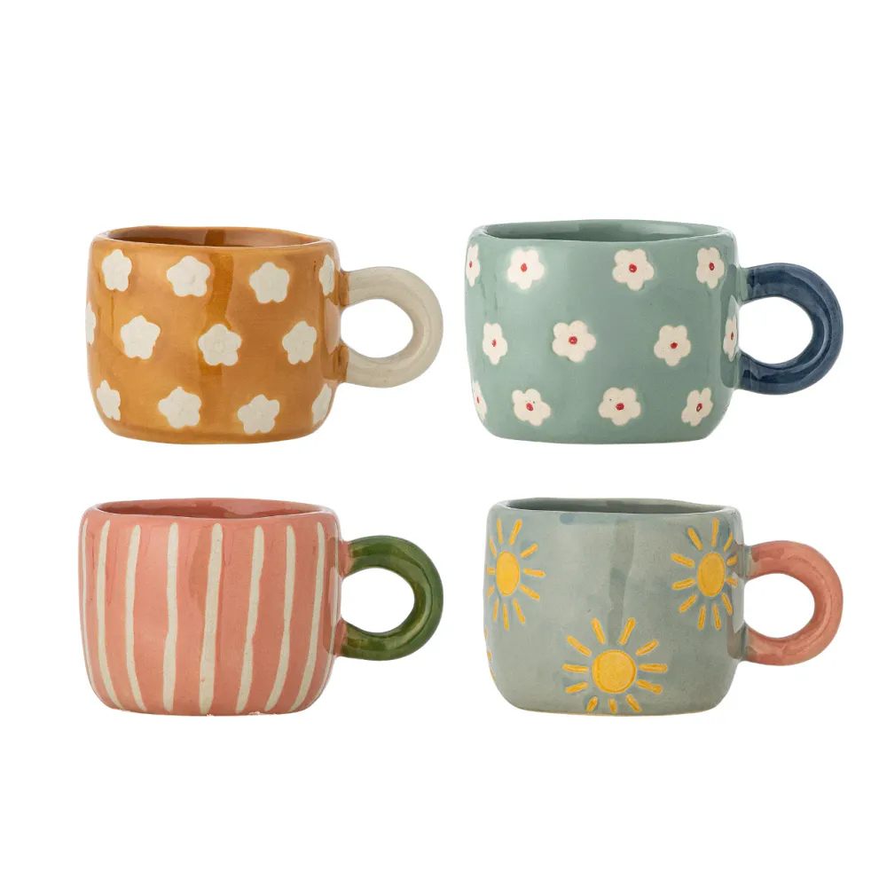 Bloomingville Nini Kopp 4 stk Multi