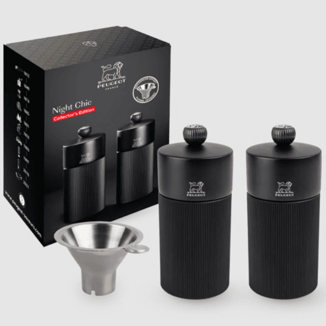 Hovedbilde Peugeot Night Chic Gavesett med Line pepperkvern ...