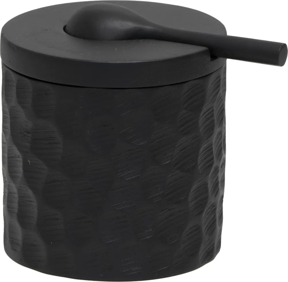 Halvor Bakke Pret Krukke Med Lokk 10 cm Sort