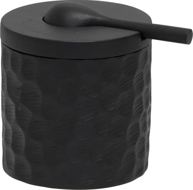 Hovedbilde Halvor Bakke Pret Krukke Med Lokk 10 cm Sort