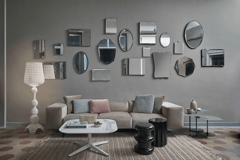 Kartell Kabuki Gulvlampe White