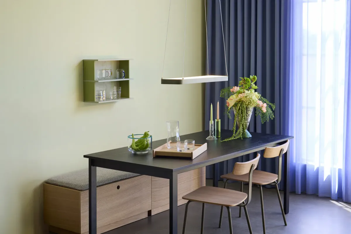 Hübsch Alcove Benk Med Oppbevaring