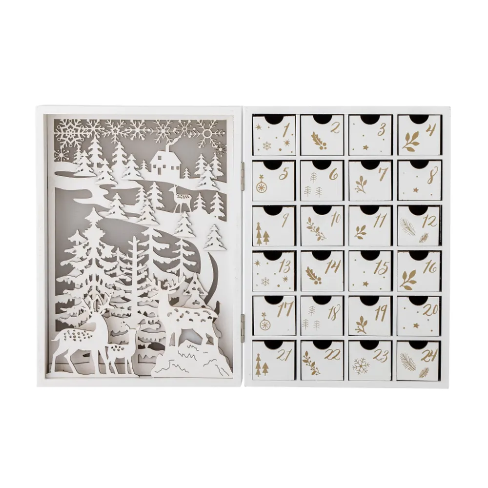 Bloomingville Elimar Adventskalender med Lys