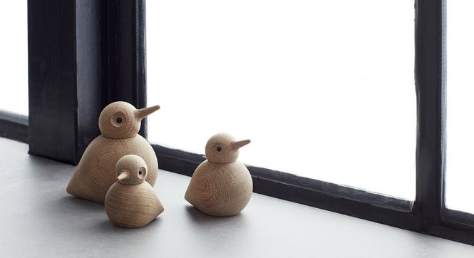 Hovedbilde Andersen Furniture Birdie Medium Eik 9 cm