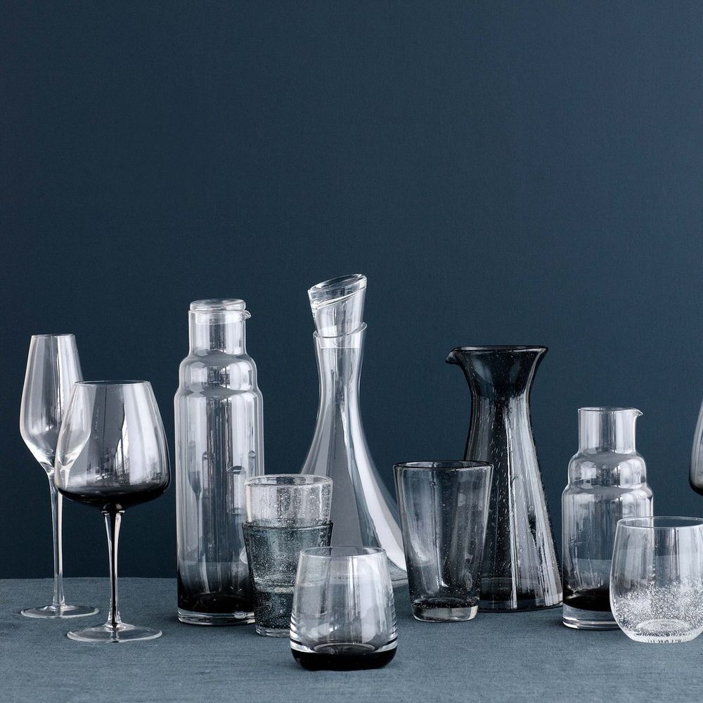 Broste Copenhagen TUMBLER 'SMOKE' GLASS 4stk.