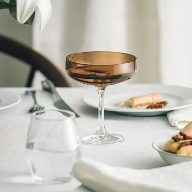 Hovedbilde Hadeland Glassverk Odysse Cavaskål 25 cl Kakao 2 ...