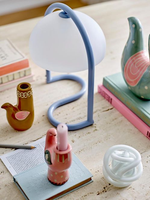 Hovedbilde Bloomingville Favour Bordlampe Blå
