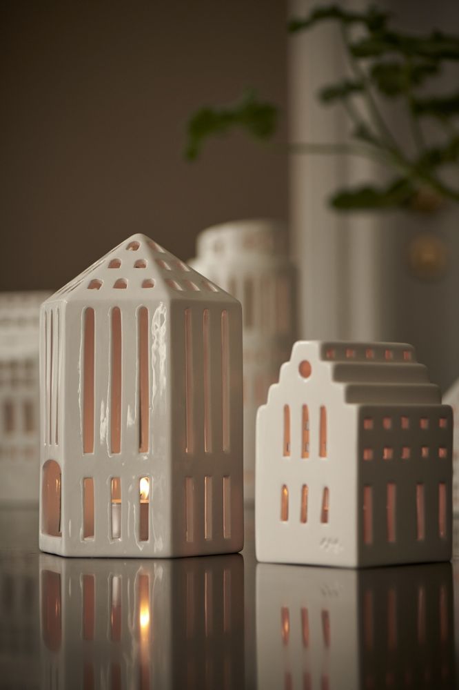 Kähler Urbania Lyshus Langkirke hvit H10