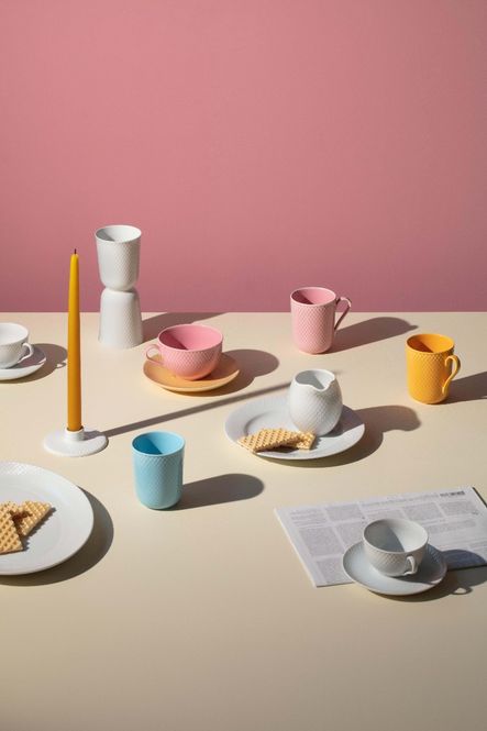 Hovedbilde Lyngby Porcelæn Rhombe Color Kopp med hank 33 cl ...