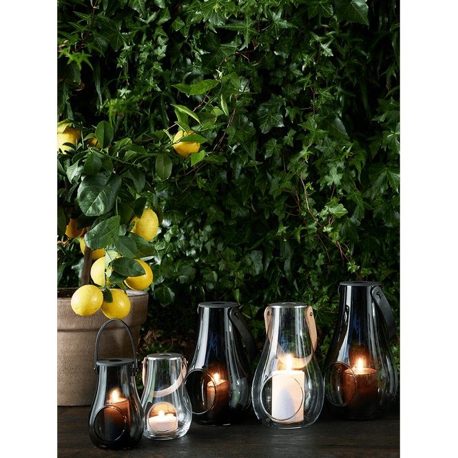Hovedbilde Holmegaard Design With Light Lykt Smoke 29 cm
