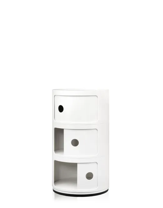 Hovedbilde Kartell Componibili Oppbevaring med 3 rom Hvit
