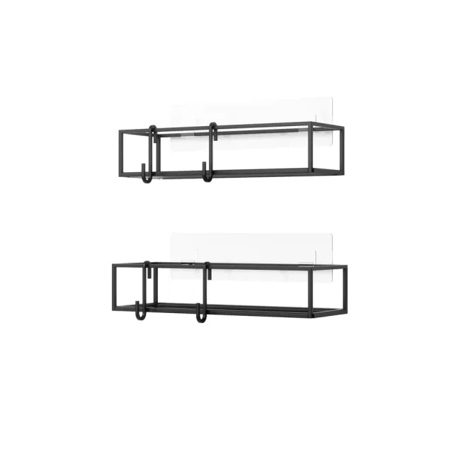 Hovedbilde Umbra Cubiko Dusjhylle 2-pk Sort