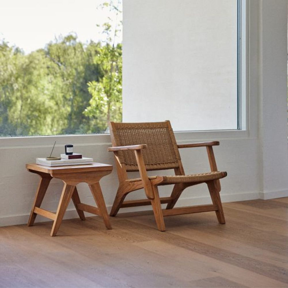 Cinas Eya Loungestol Teak