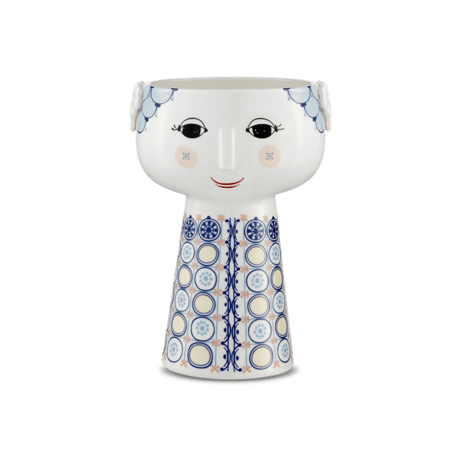 Hovedbilde Bjørn Wiinblad Eva Vase Blue H18,5