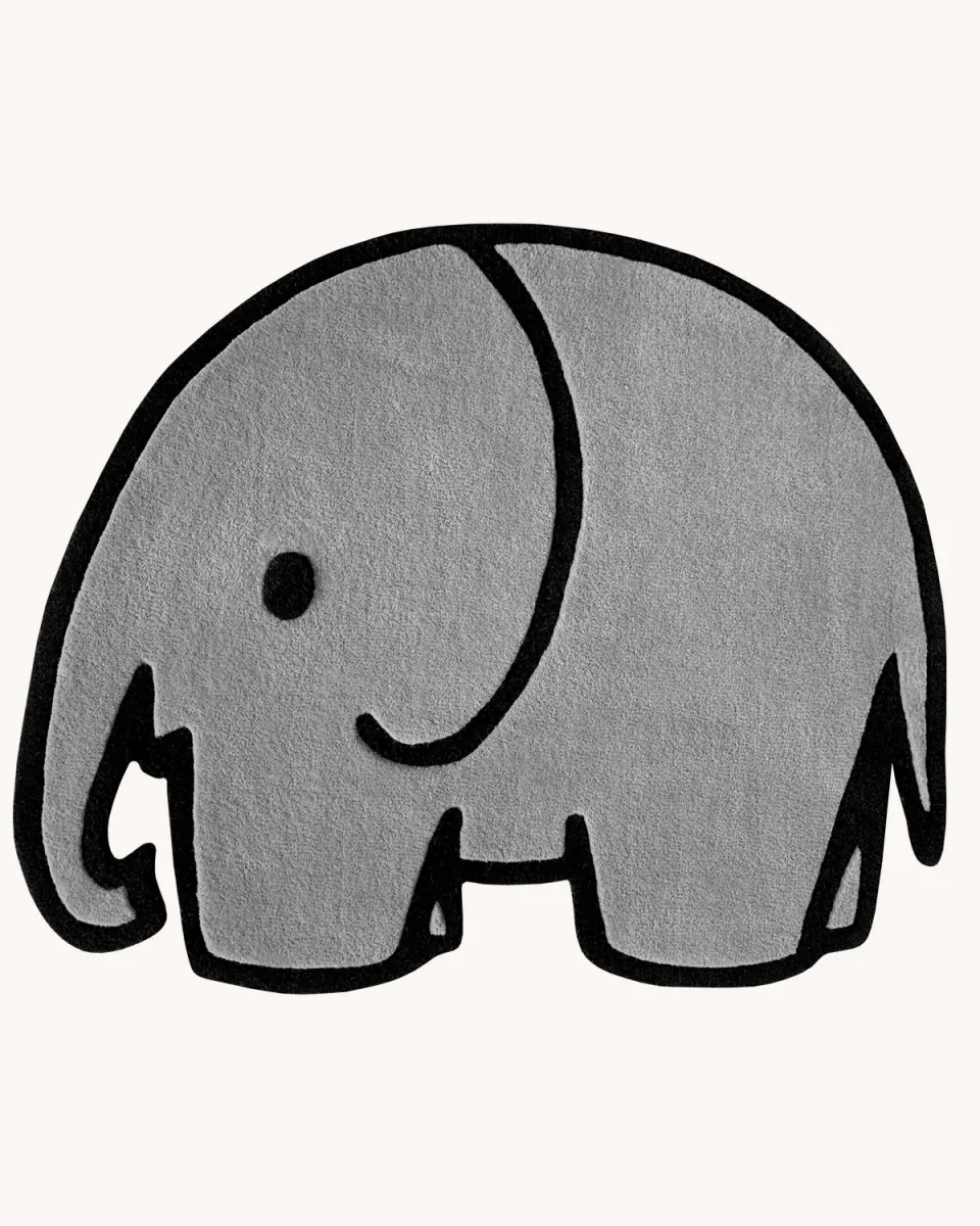 Maison Deux Elephant Teppe 100x82