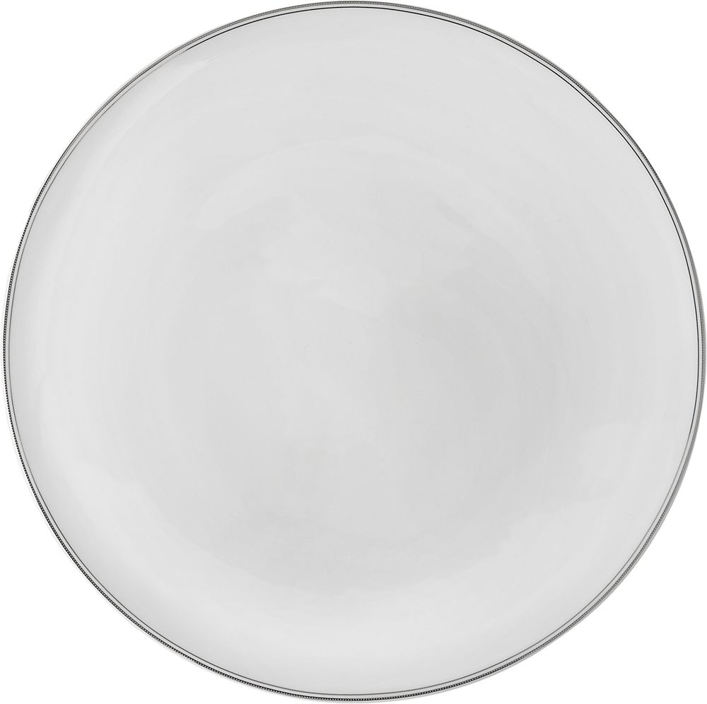 Wik & Walsøe Fnugg asjett 20cm Hvit/sølv