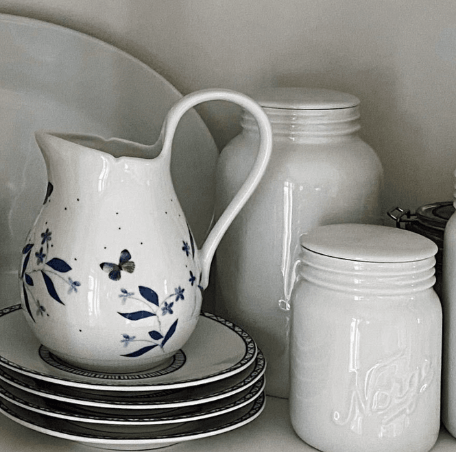 Hovedbilde Porsgrund Bluebird Butterfly Sausemugge 60 cl