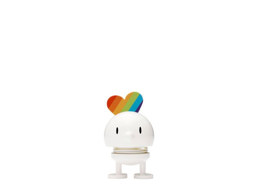 Hoptimist Rainbow Hvit Liten
