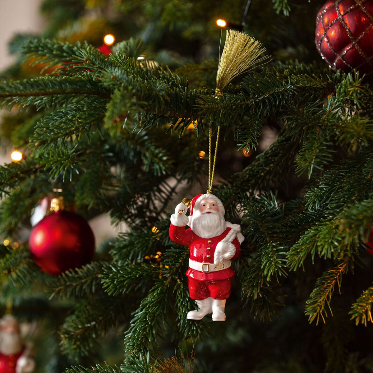 Villeroy & Boch Christmas Classics oppheng julenisse