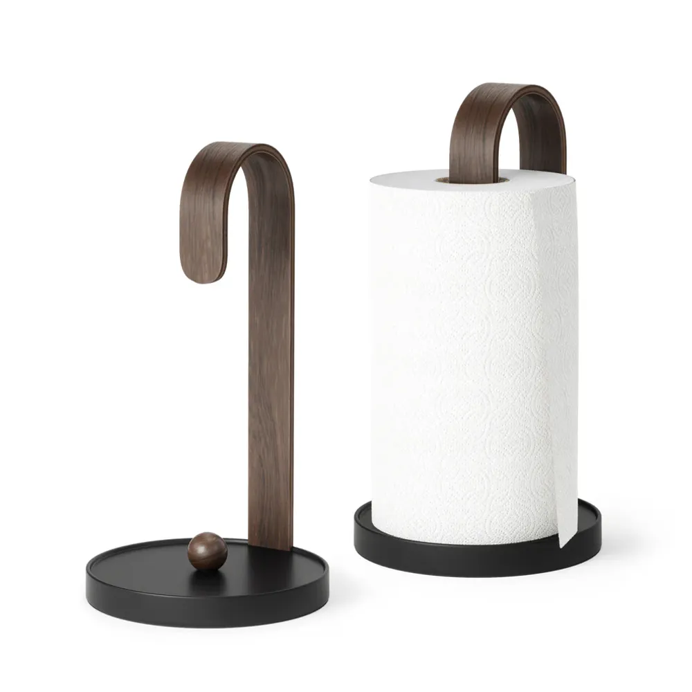 Umbra Bellwood Kjøkkenrullholder Sort/Valnøtt