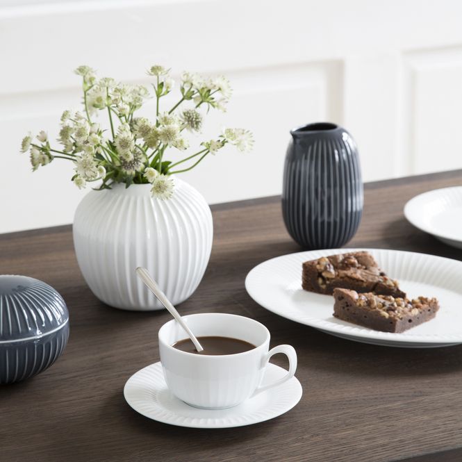 Hovedbilde Kähler Hammershøi Kaffekopp med Skål 25 cl Hvit