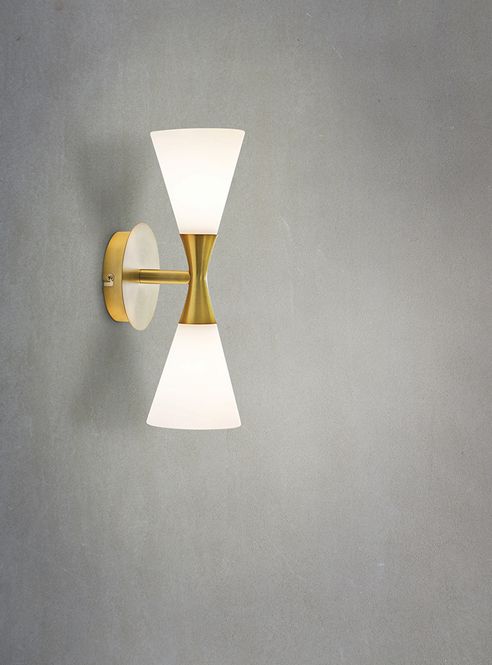 Hovedbilde Herstal Harlequin Wall Duo Brass (K: 6)
