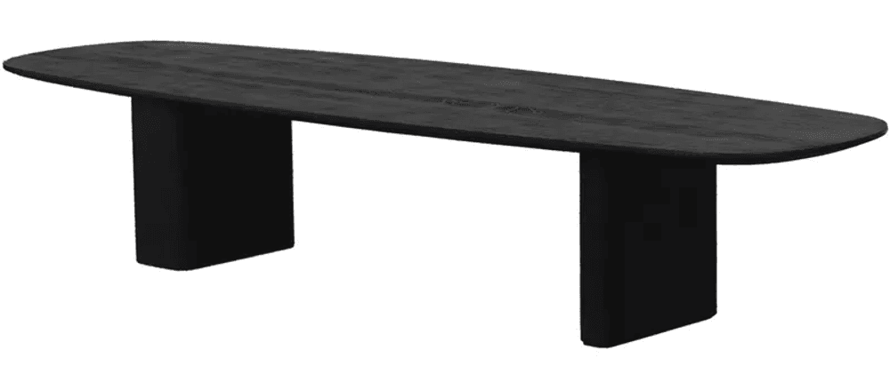 Trend Collection Pennsylvania Sofabord Svart 180 x 60 x 35 cm