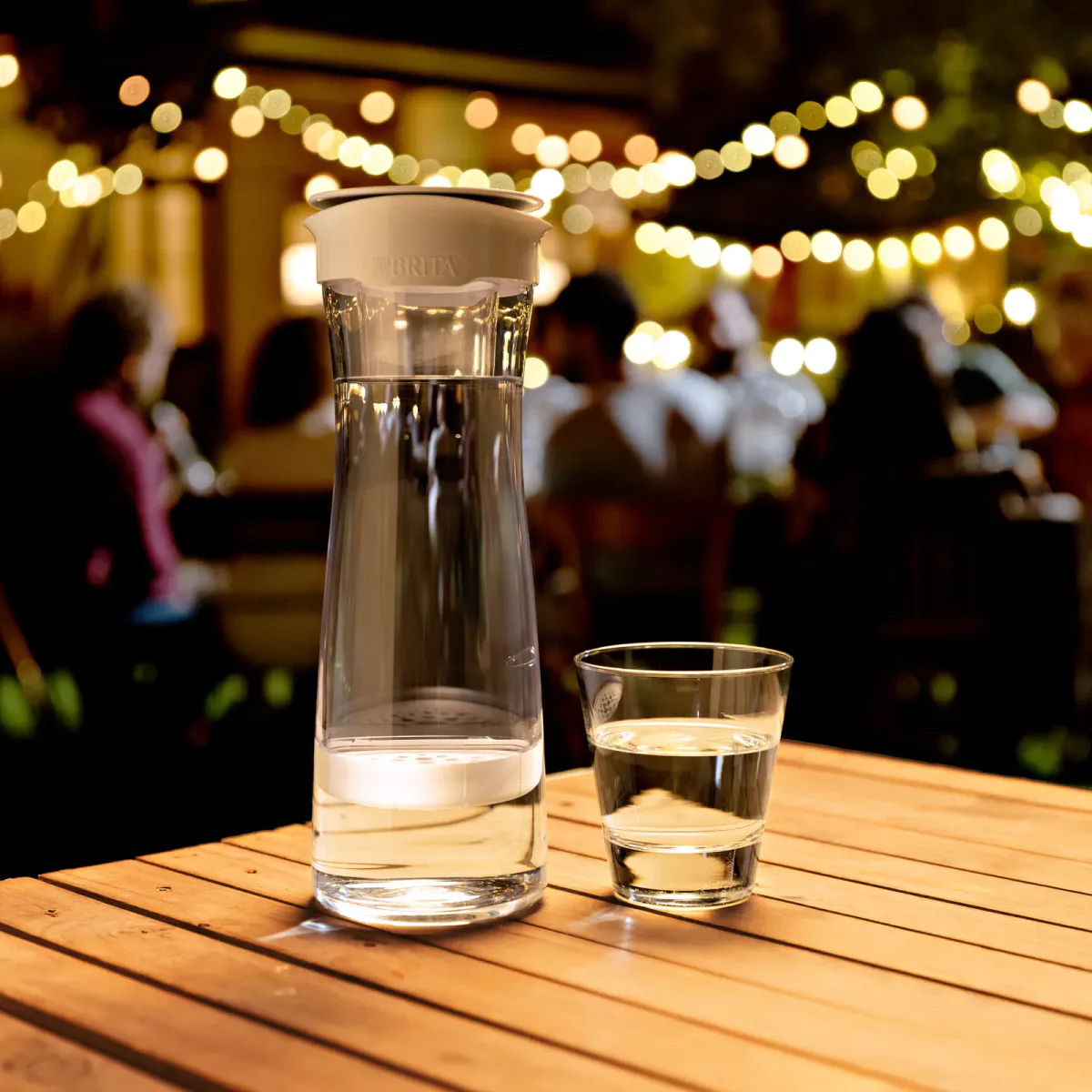Brita Vannkaraffel med filter hvit 1,3 l