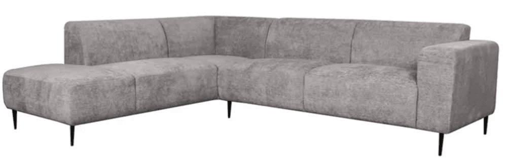 Trend Collection – Eden Venstre Hjørnesofa – Stengrå Elite