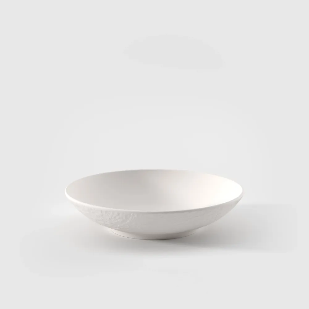 Villeroy & Boch Manufacture Rock Blanc Dyp Tallerken 24 cm