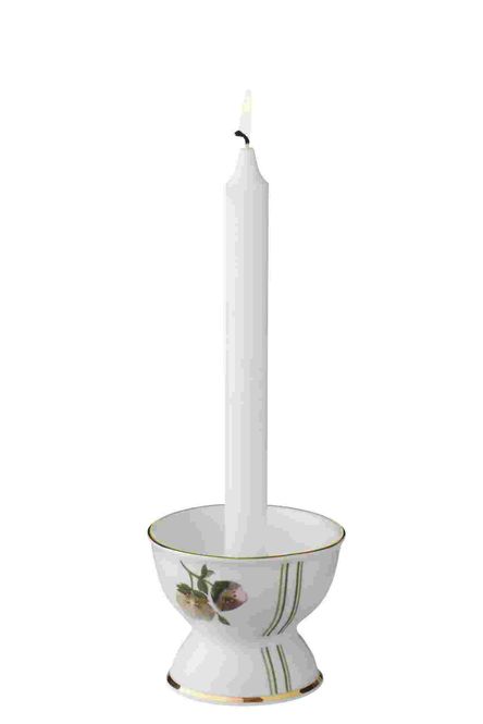 Hovedbilde Jette Frölich Lysestake med blomstermotiv (til ...